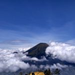 Potret dari gunung sumbing